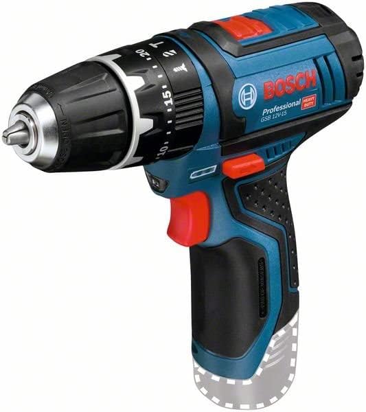 12V System Set: Cordless Combi Drill GSB 12V-15 + Impact Driver GDR 12V-105 (incl - 2X 2.0Ah Battery + Charger GAL 12V-40, Bag) Single