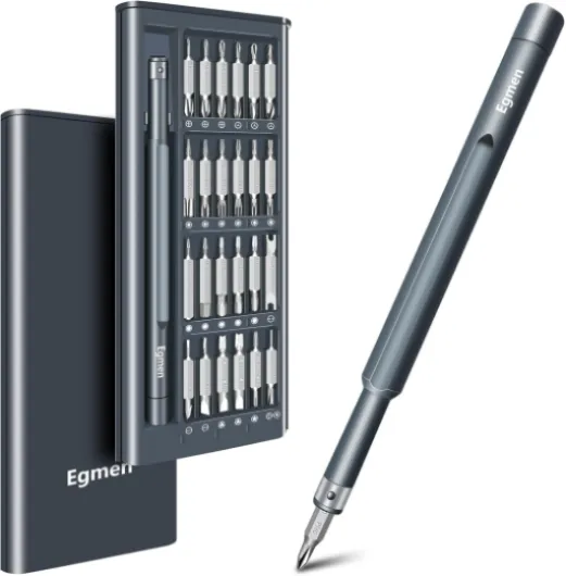 Small Screwdriver Set, 49 in 1 Mini Screwdriver Set with Torx, Phillips, Flat Head, Hex and More, for Jewelers, PC, Glasses, Laptop, Ring Doorbell, Watch, Repair Precision Screw Driver Set Kit 49 in 1 Set