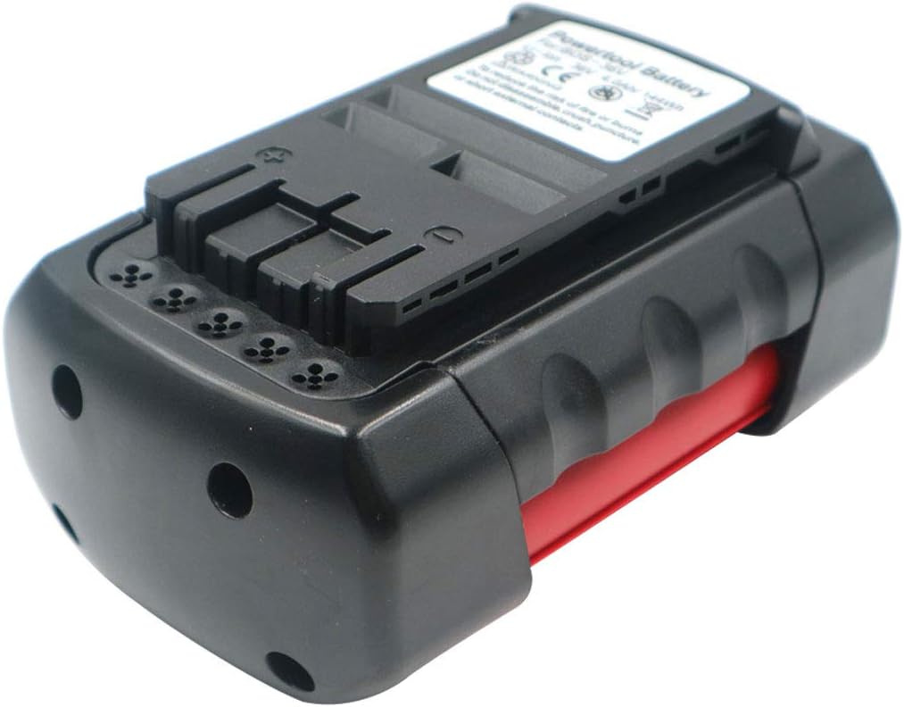 FBA Shipping-6000mAh fit for Bosch 36V Battery Li-ion Battery 2607336003 2607336004 2607336107 BAT810 BAT836 BAT840D,18650rechargeable Battery BOS-36V 6000mAh