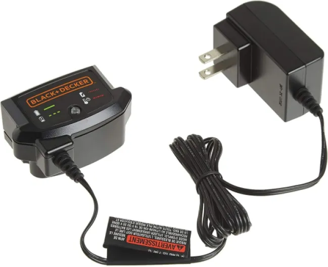 BLACK+DECKER 20V MAX Lithium Battery Charger, Compatible with 12V and 20V Battery, Battery Sold Separately (LCS1620B) One Size
