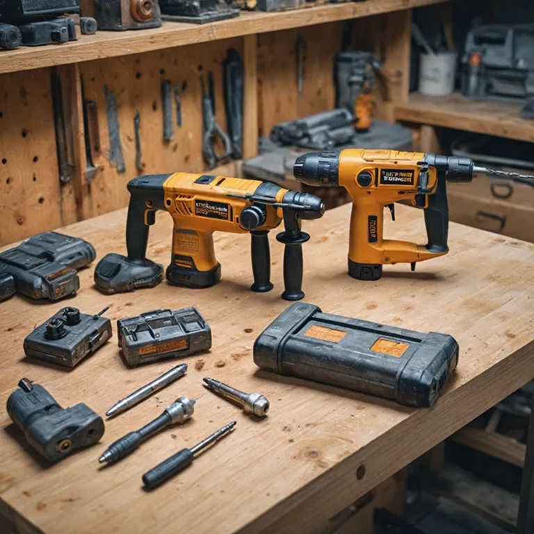 Choosing between a rotary hammer and a rotary drill: what you need to know