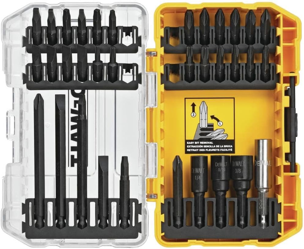 Impact Driver, Screwdriver Bit Set, 34-Piece (DW2153)
