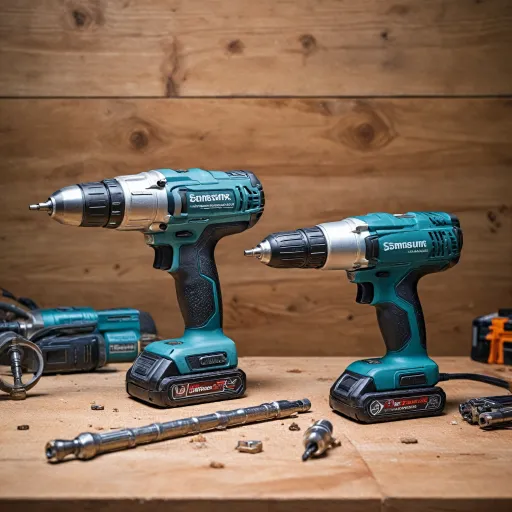 Choosing between a hammer drill and an impact driver: what you need to know