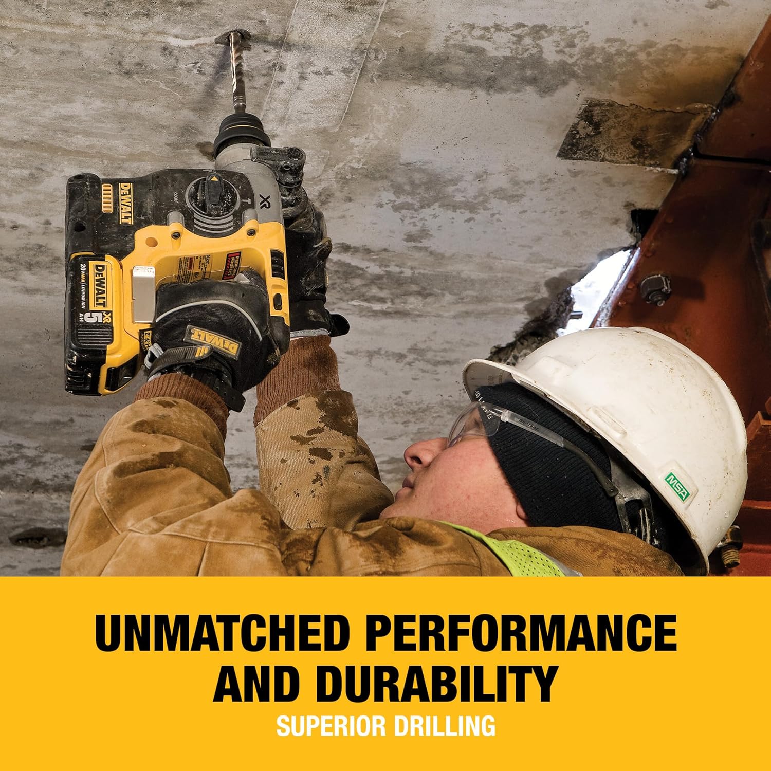 18V XR Brushless 24mm SDS-Plus Hammer Drill, Bare Unit, DCH273N-XJ Single