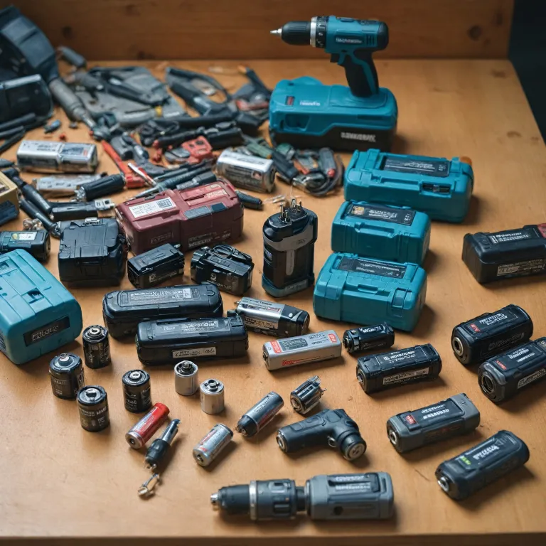 Choosing the right power tool batteries for your cordless drill set