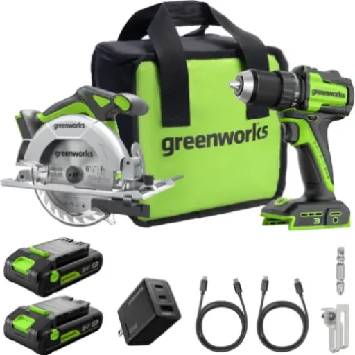 Greenworks 24V Drill + Circular Saw Combo Review: solid DIY kit with a nice battery twist