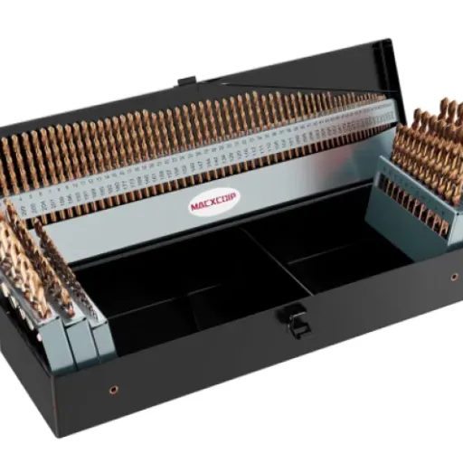 MACXCOIP 115pcs Cobalt Drill Bit Set Review: a big, cheap set that actually bites into metal