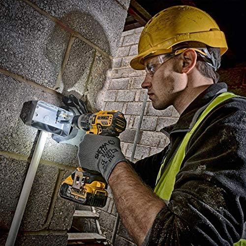 DEWALT DCK266P2T-GB XR Combi Drill and Impact Driver Brushless Kit in TSTAK Box, 1 W, 18 V, Yellow/Black Single