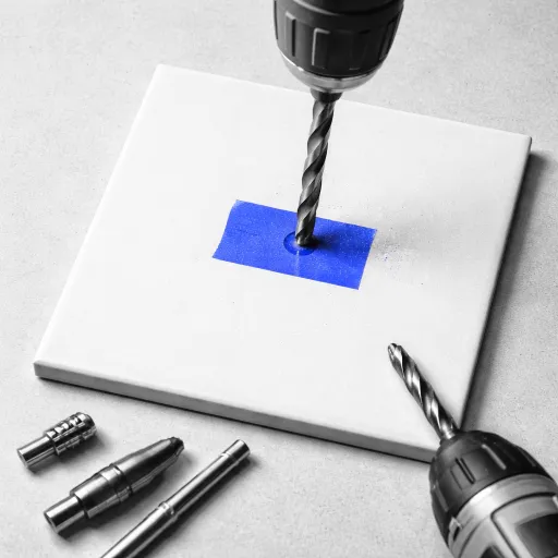 Drilling Into Tile Without Cracking It: Bit Choice, Speed and the Tape Trick